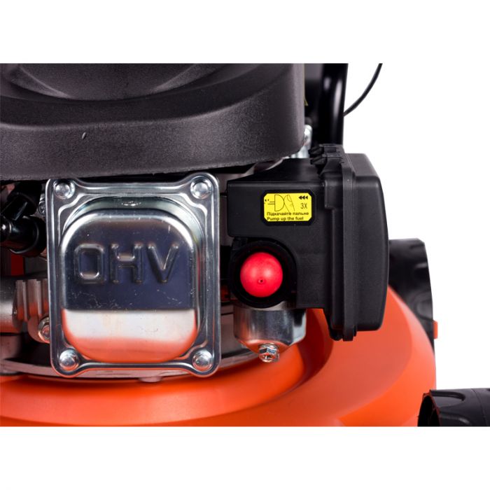 Газонокосарка бензинова Tekhmann TLM-4179 двигун 80см.куб 41см 45л 25-55мм 18.5кг