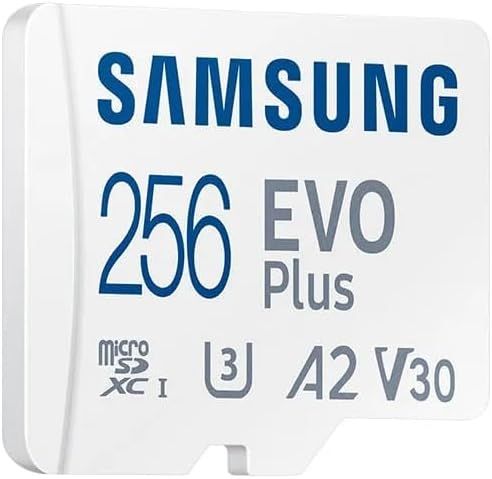 Карта пам'яті Samsung microSD 256GB C10 UHS-I  R130MB/s Evo Plus + SD