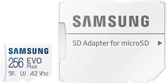 Карта пам'яті Samsung microSD 256GB C10 UHS-I  R130MB/s Evo Plus + SD