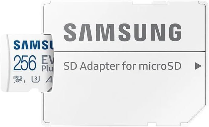 Карта пам'яті Samsung microSD 256GB C10 UHS-I  R130MB/s Evo Plus + SD