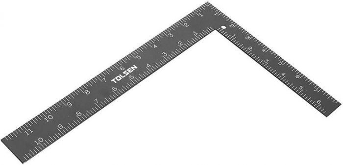 Кутник будівельний Tolsen, сталь, 200x300мм