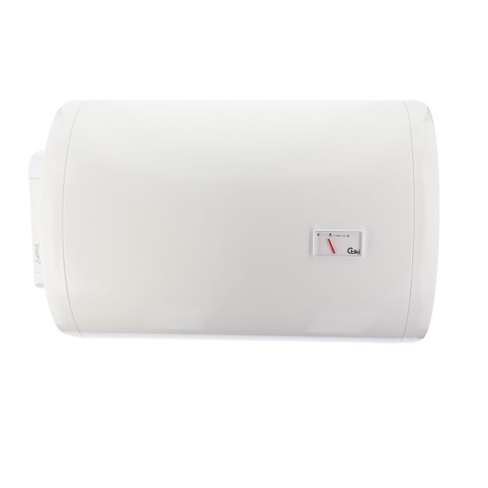 Водонагрівач електр. TIKI круглий GBH, 100л, 2кВт, сухий тен, горизонтальний монтаж, мех. кер-ння, D, білий, 700180