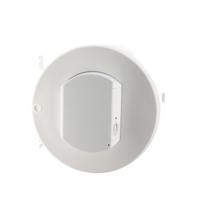 Водонагрівач електр. TIKI круглий GBH, 100л, 2кВт, сухий тен, горизонтальний монтаж, мех. кер-ння, D, білий, 700180