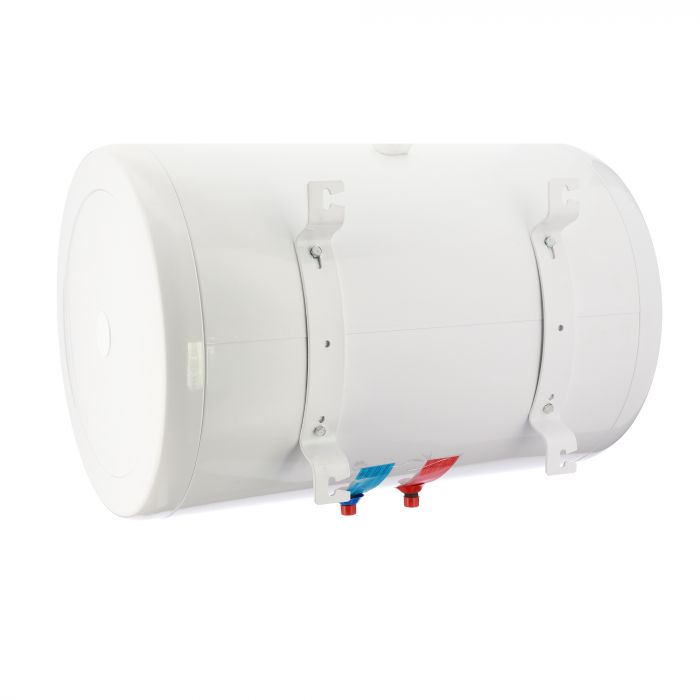 Водонагрівач електр. TIKI круглий GBH, 100л, 2кВт, сухий тен, горизонтальний монтаж, мех. кер-ння, D, білий, 700180