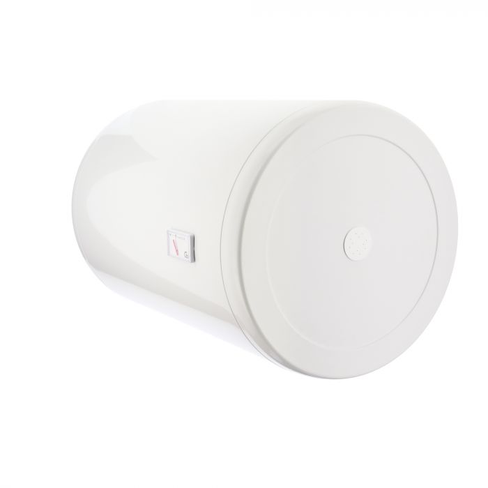 Водонагрівач електр. TIKI круглий GBH, 100л, 2кВт, сухий тен, горизонтальний монтаж, мех. кер-ння, D, білий, 700180