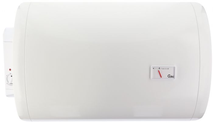 Водонагрівач електр. TIKI круглий GBH, 100л, 2кВт, сухий тен, горизонтальний монтаж, мех. кер-ння, D, білий, 700180