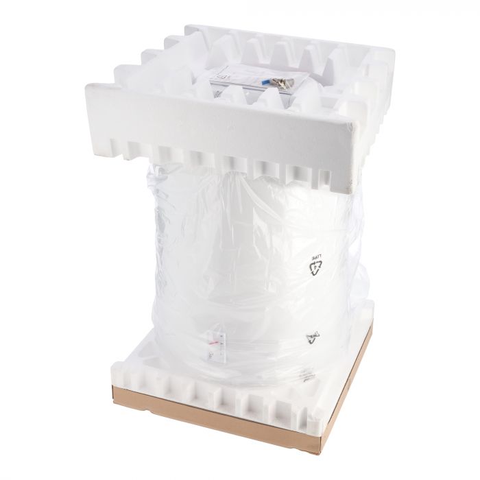 Водонагрівач електр. TIKI круглий GBH, 100л, 2кВт, сухий тен, горизонтальний монтаж, мех. кер-ння, D, білий, 700180