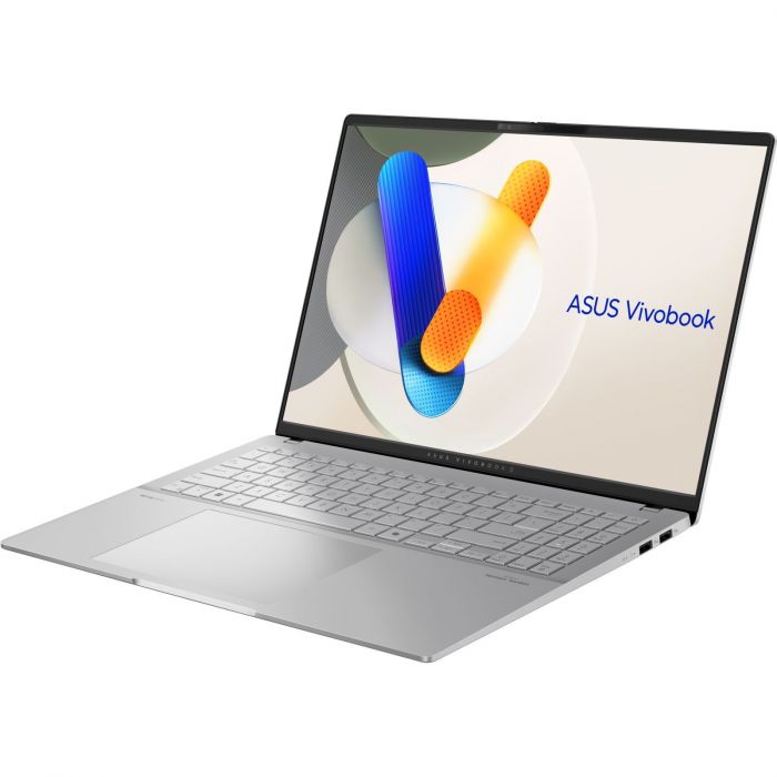 Ноутбук ASUS Vivobook S 16 M5606KA-RI010 16" 3K OLED, AMD AI 7 350, 16GB, F1TB, UMA, NoOS, Сріблястий