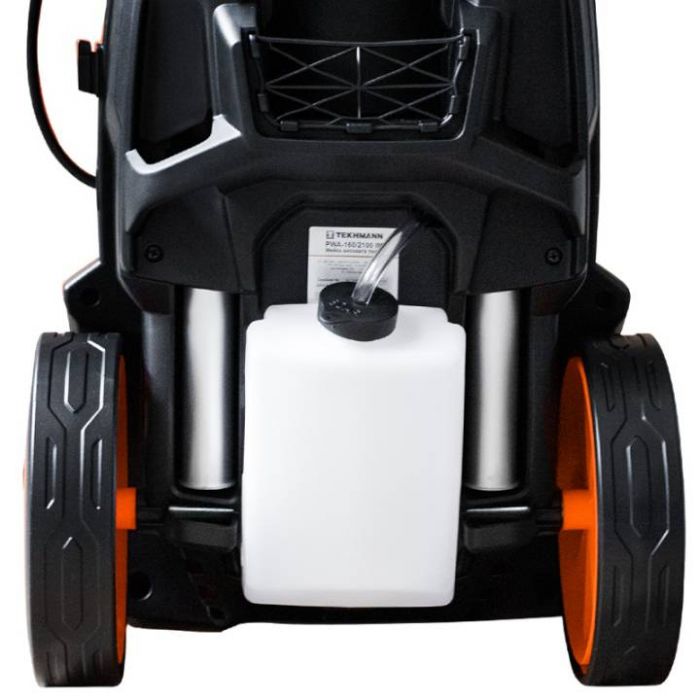 Мінімийка високого тиску Tekhmann PWA-160/2100 IM 2100Вт 160бар 420л/год шланг 5м 21.1кг