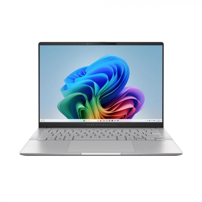Ноутбук ASUS Vivobook S 14 M5406NA-QD080 14" WUXGA OLED, AMD R5-7535HS, 16GB, F512GB, UMA, NoOS, Сріблястий