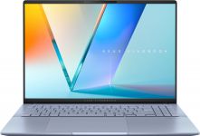 Ноутбук ASUS Vivobook S 16 S5606CA-RI142W 16" 3K OLED, Intel Ultra 7 255H, 32GB, F1TB, UMA, Win11, Блакитний