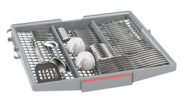 Посудомийна машина Bosch, 12компл., A+, 60см, дисплей, 3й кошик, чорний