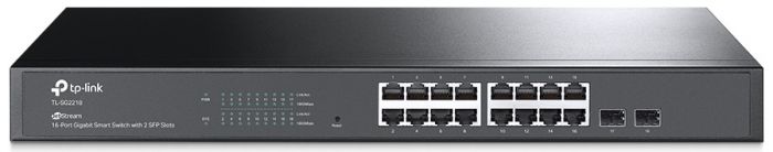 Комутатор TP-LINK TL-SG2218 16x1GE, 2xSFP, WebSmart