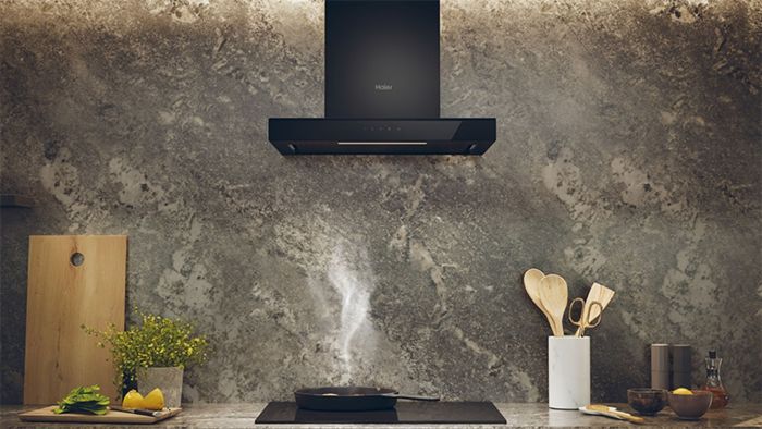 Витяжка Haier Т-подібна, 60см, 883м куб год., чорний