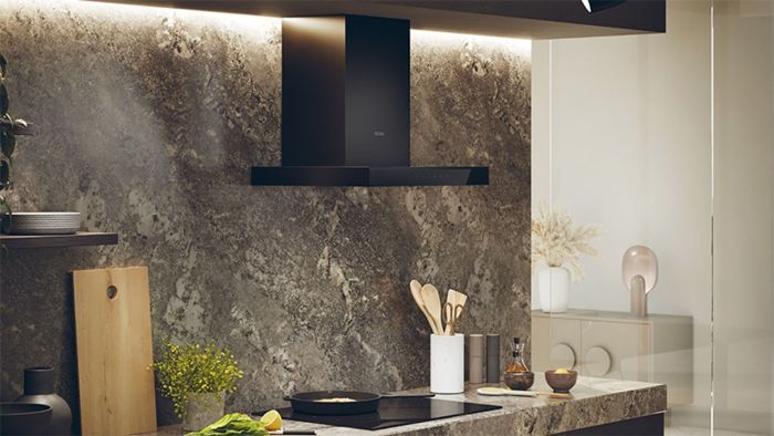 Витяжка Haier Т-подібна, 60см, 883м куб год., чорний