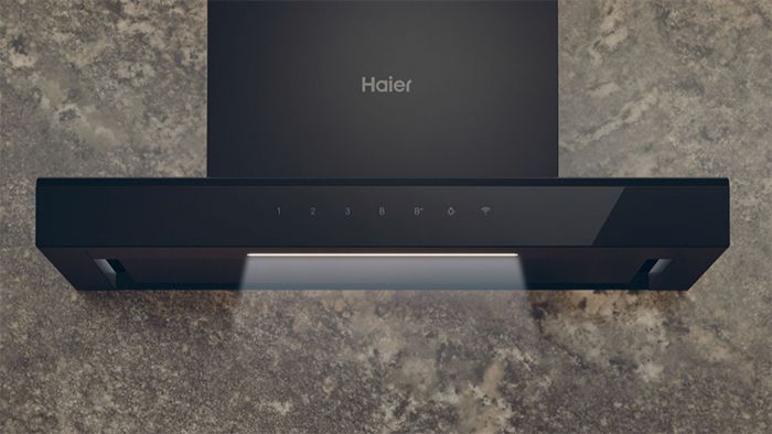 Витяжка Haier Т-подібна, 60см, 883м куб год., чорний