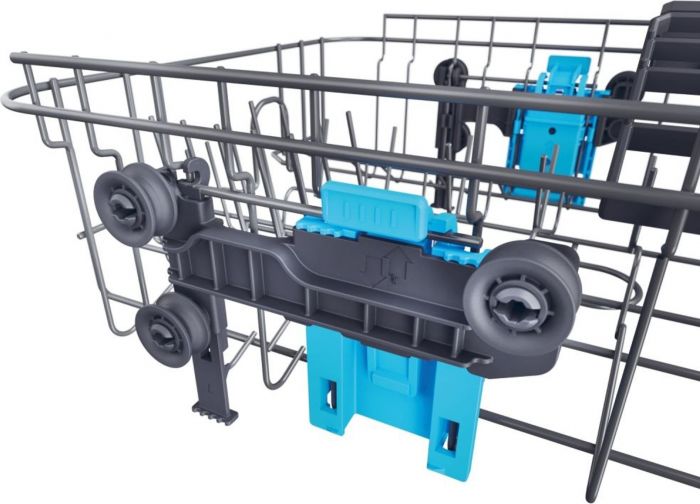 Посудомийна машина Haier вбудована, 10компл., A+++, 45см, дисплей, інвертор, 3й кошик, білий