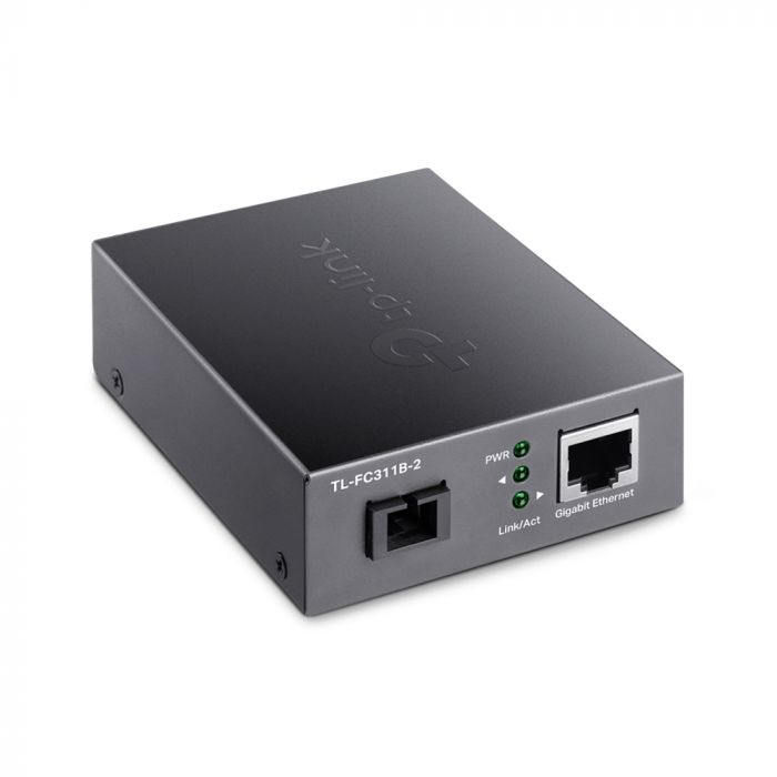Медіаконвертер TP-LINK FC311B-2 1xGE, 1x1000BASE-LX, SM, WDM, 2km, SC