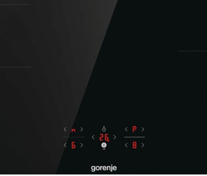 Варильна поверхня Gorenje індукційна, 80см, PowerBoost, TouchControl, поєднання конфорок, чорний