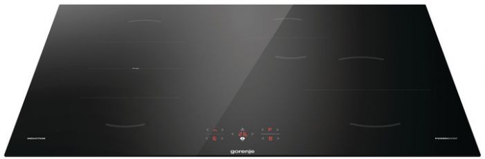 Варильна поверхня Gorenje індукційна, 80см, PowerBoost, TouchControl, поєднання конфорок, чорний