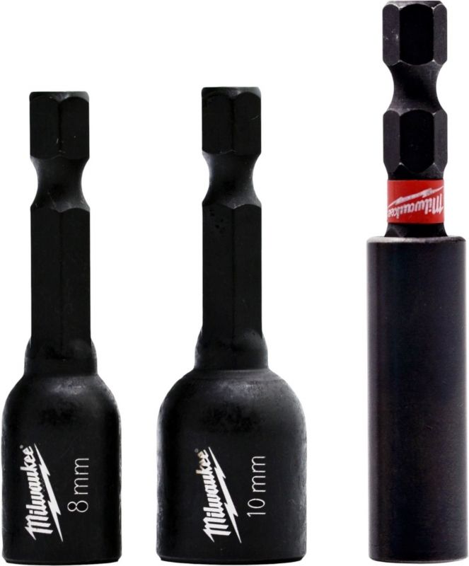 Біти Milwaukee Shockwave, набір 75шт, сталь, кейс