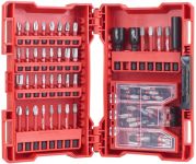 Біти Milwaukee Shockwave, набір 75шт, сталь, кейс