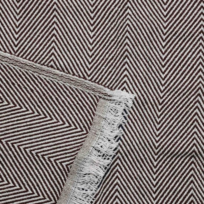 Плед Ardesto Summer 140х190см, 100% бавовна, коричневий