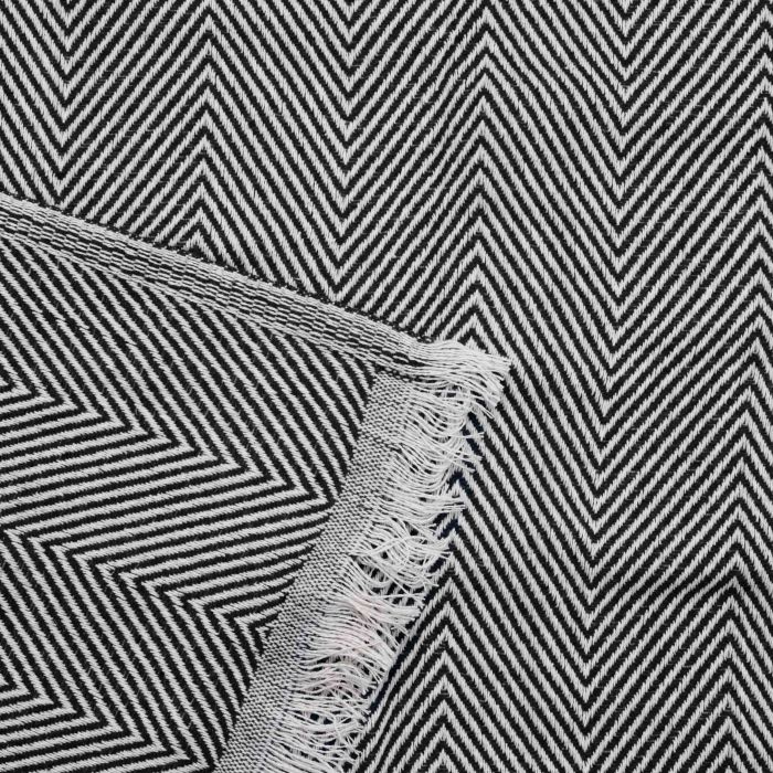 Плед Ardesto Summer 190x220см, 100% бавовна, чорний