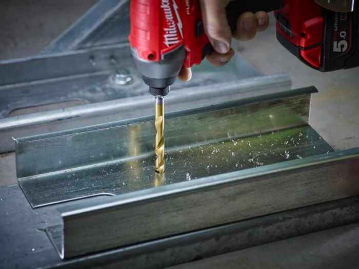 Набір свердел по металу Milwaukee RedHEX Shockwave HSS-TiN, 19шт, 2-10мм, кейс