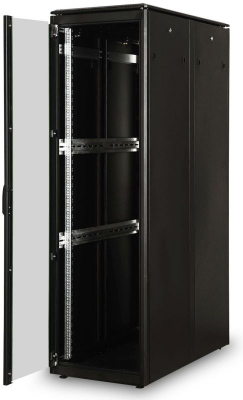 Шафа DIGITUS 19", 42U, Network Unique, 600x1200 мм, 800кг максимально, чорна