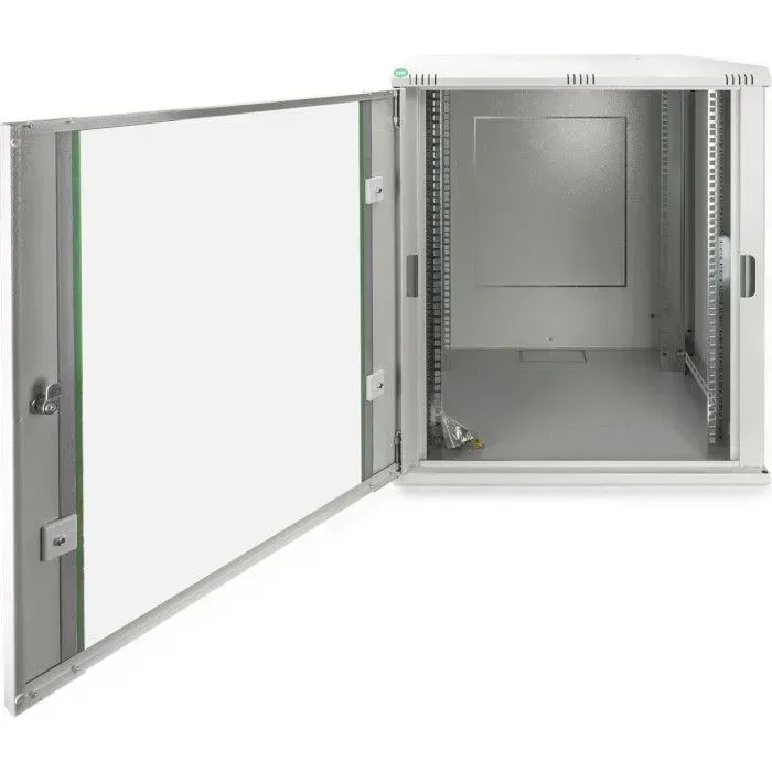 Шафа DIGITUS 19", 16U, Wall Mounting Dynamic Basic, 600x600 мм, 60кг максимально, сіра