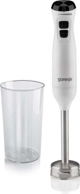 Блендер Gorenje заглибний 600Вт, чаша-600мл, білий