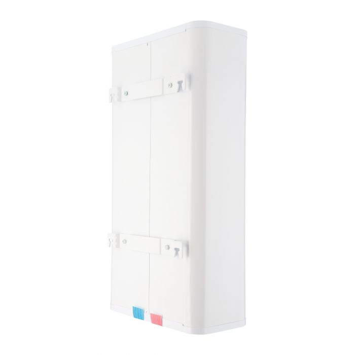 Водонагрівач електр. TIKI плаский FTG, 50л, 2кВт, ун. монтаж, електр. кер-ння, B, білий, 700152