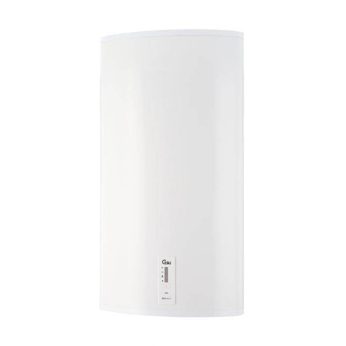 Водонагрівач електр. TIKI плаский FTG, 50л, 2кВт, ун. монтаж, електр. кер-ння, B, білий, 700152