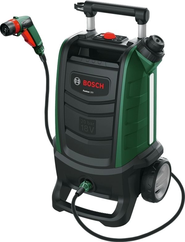 Мінімийка акумуляторна Bosch Fontus 18V 18В  20бар 386л/год 7.5кг без АКБ і ЗП
