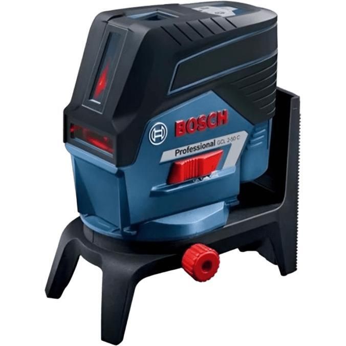 Нівелір лазерний Bosch GCL2-50C+RM2 до 20м, ±0.3мм/м, 4AAx1.5В, IP54, чохол, мішеннь, кейс, 0.6кг