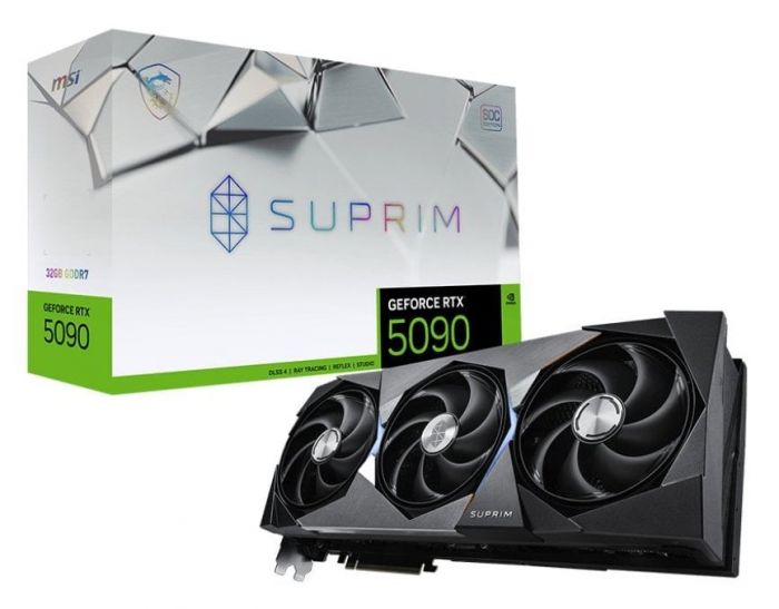 Відеокарта MSI GeForce RTX 5090 32GB GDDR7 SUPRIM SOC