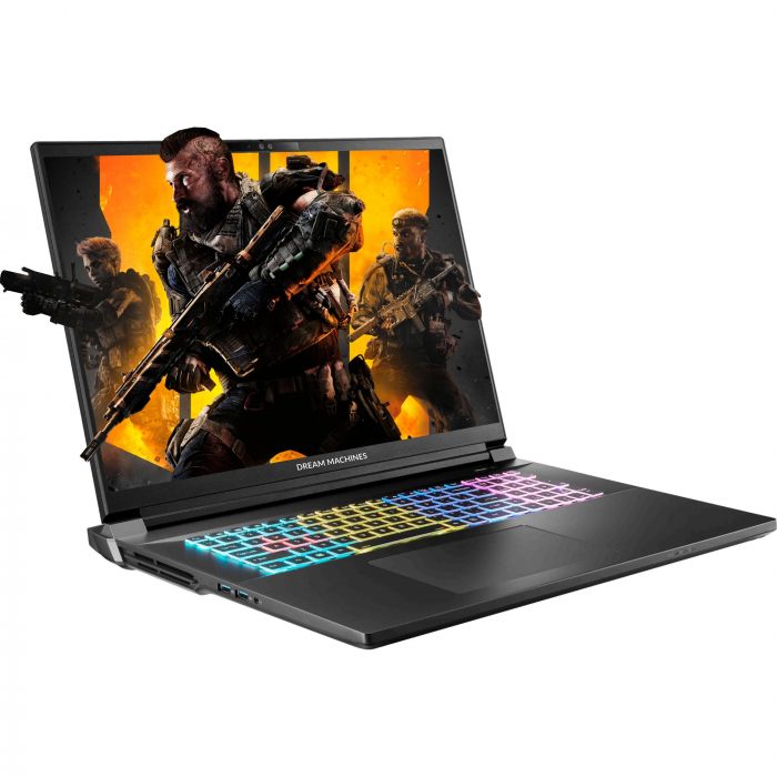 Ноутбук Dream Machines RX5090-18 18QHD+, Intel U9-275HX, 32GB, F2TB, NVD5090-24, DOS, чорний