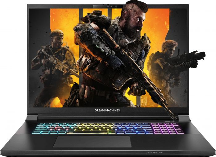 Ноутбук Dream Machines RX5090-18 18QHD+, Intel U9-275HX, 32GB, F2TB, NVD5090-24, DOS, чорний