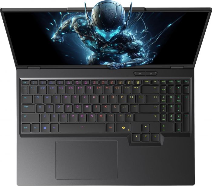 Ноутбук Dream Machines RX5080-16 16WQXGA, Intel U9-275HX, 32GB, F2TB, NVD5080-16, DOS, чорний