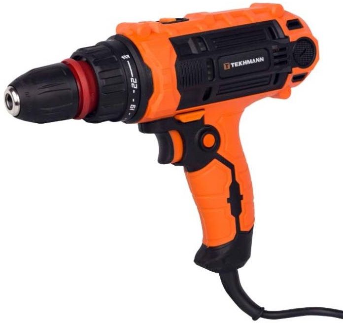 Шурупокрут-дриль Tekhmann TED-650/2 DFR 650Вт 40Нм 450·1700об·хв 1.4кг