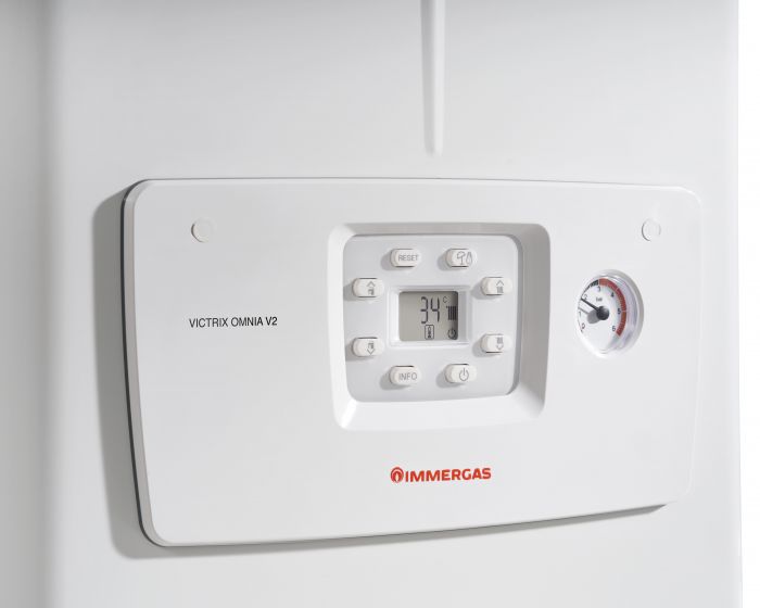 Котел газовий Immergas Victrix Omnia V2 конденсаційний двоконтурний 20/26 кВт