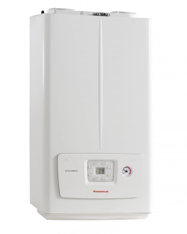 Котел газовий Immergas Victrix Omnia V2 конденсаційний двоконтурний 20/26 кВт