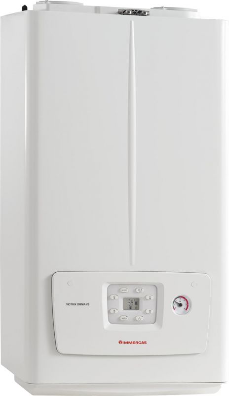 Котел газовий Immergas Victrix Omnia V2 конденсаційний двоконтурний 20/26 кВт