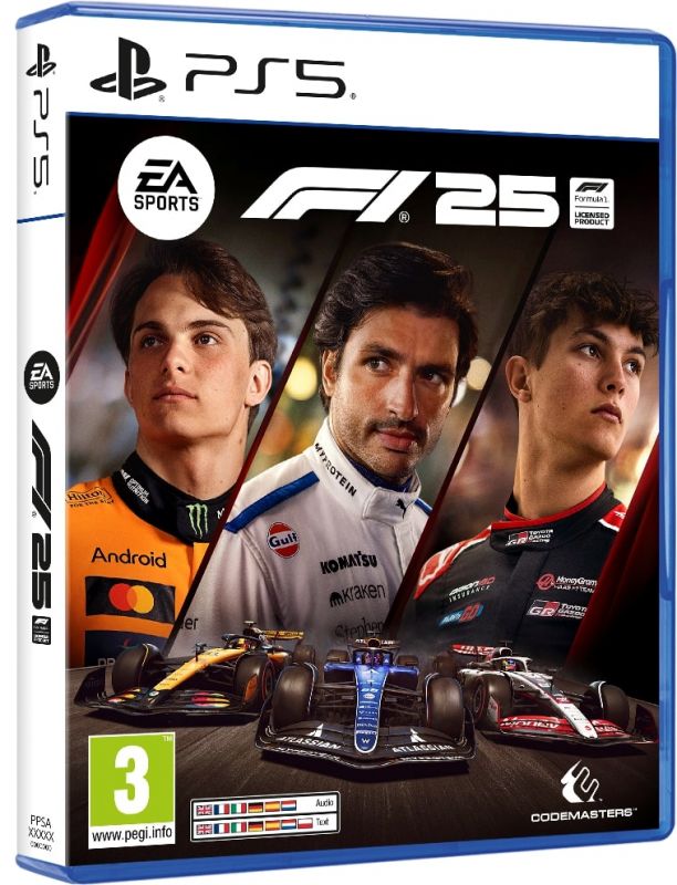 Гра консольна PS5 F1 25, BD диск
