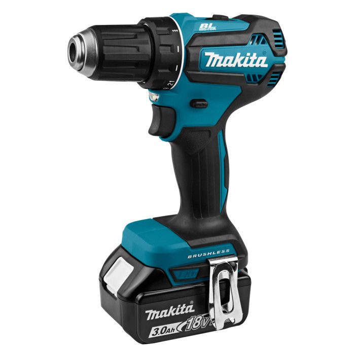 Шурупокрут-дриль акумуляторний Makita DDF485SFJ 18B 1х3А·год 27-50Нм 0-500·0-1900 об·хв кейс 1.7кг