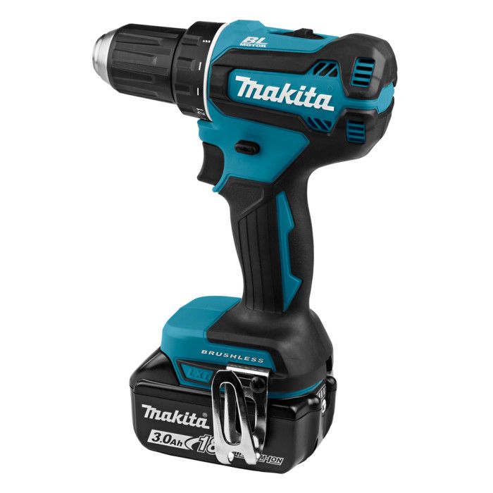 Шурупокрут-дриль акумуляторний Makita DDF485SFJ 18B 1х3А·год 27-50Нм 0-500·0-1900 об·хв кейс 1.7кг