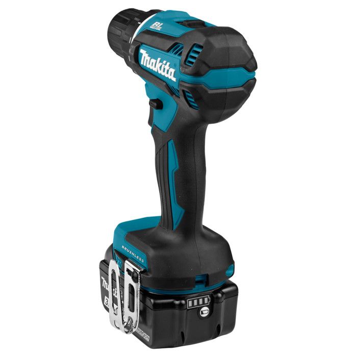 Шурупокрут-дриль акумуляторний Makita DDF485SFJ 18B 1х3А·год 27-50Нм 0-500·0-1900 об·хв кейс 1.7кг