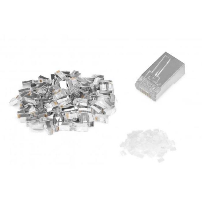 Конектор DIGITUS CАТ 6 RJ45, STP, 100шт.