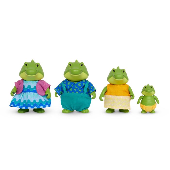 Набір фігурок Li'l Woodzeez Сім'я Крокодилів 4од